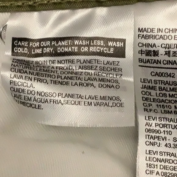 Levi Strauss & Co. Mens Pants - Picture 7 of 8